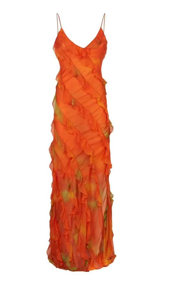 Rat & Boa - Rio Orange Dress