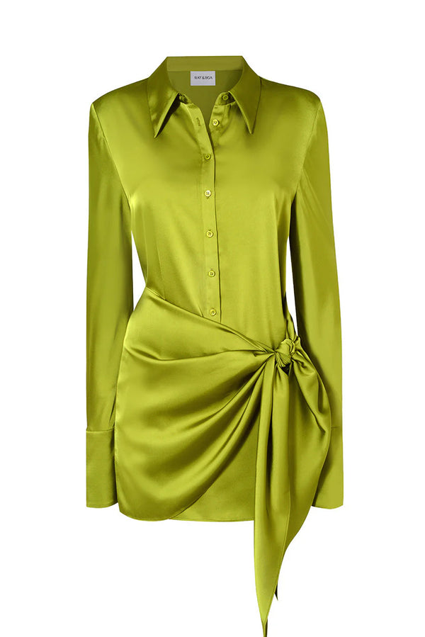 Alanis Dress Cypress Green