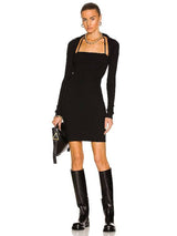 Helmut Lang - Pima Long Sleeve Mini Dress