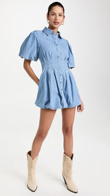Ciara Denim Shirting Dress