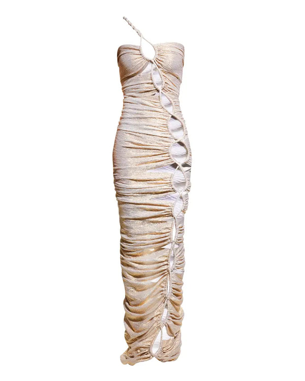 Bronx and Banco - Butterfly Cutout Bodycon Gown